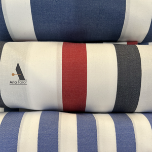 پارچه تایلندی با خط پهن